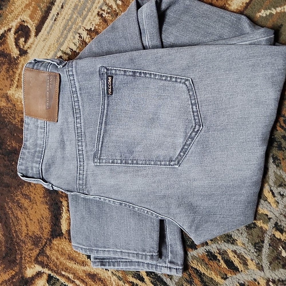 Volcom Men's Charcoal Skinny Jeans